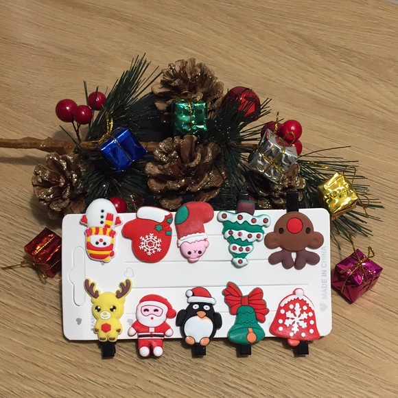 ๐50% OFF/3+...10pcs set Children's Christmas Hairclips - Picture 12 of 12
